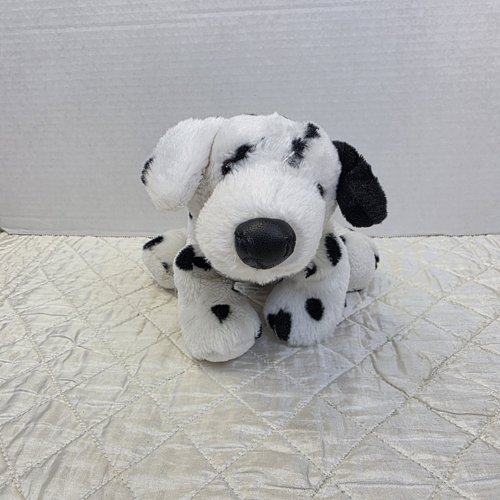 Webkinz Dalmatian Dog Plush Stuffed Animal HM123 Ganz Black White No Code